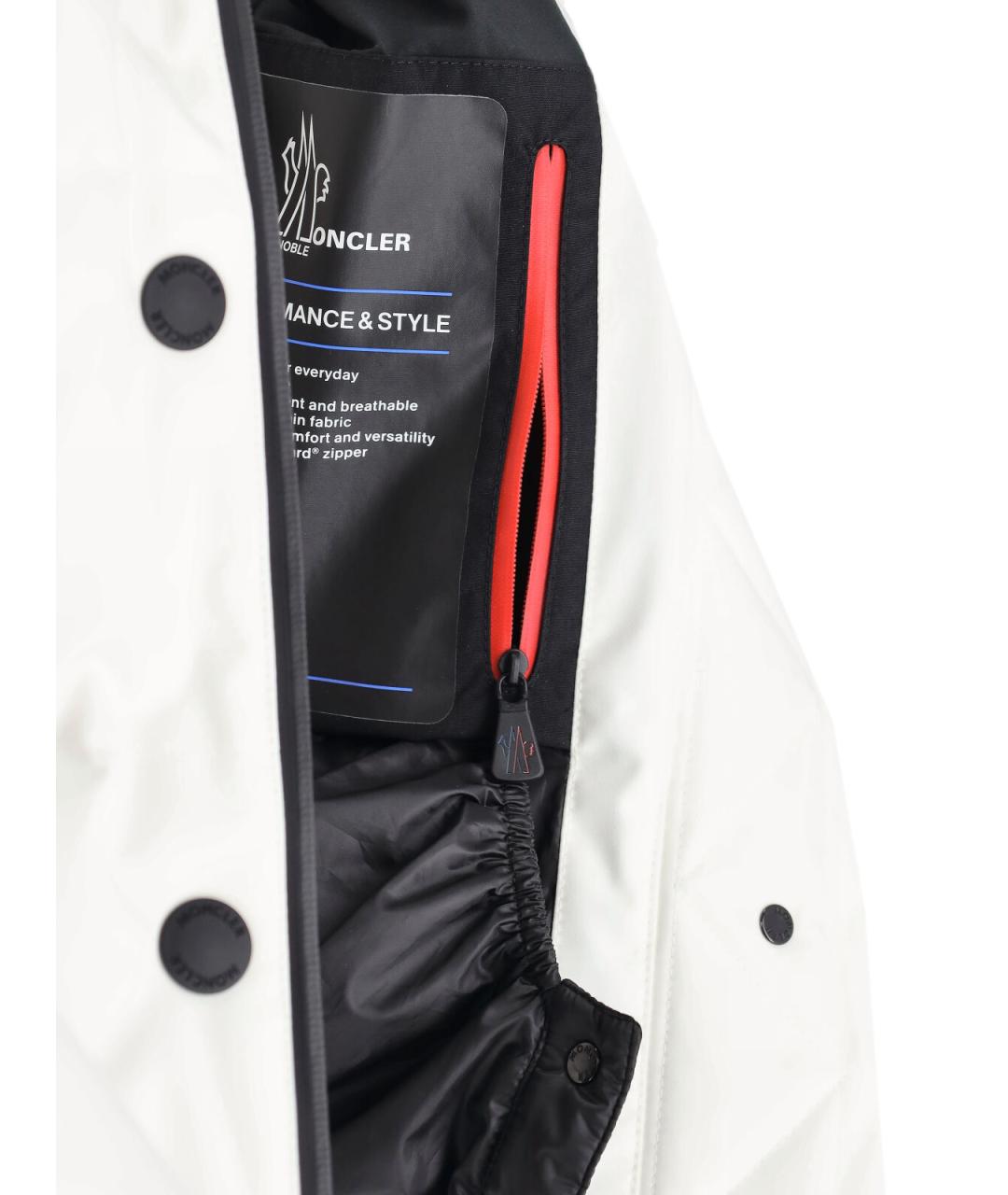 MONCLER GRENOBLE Белая куртка, фото 5