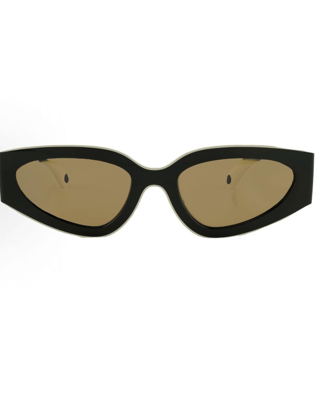 CHANEL Черные пластиковые солнцезащитные очки, фото 5