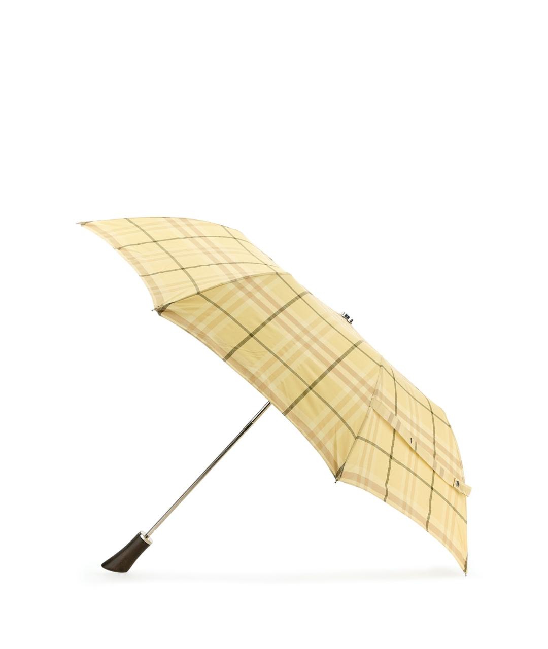BURBERRY Бежевый зонт, фото 1
