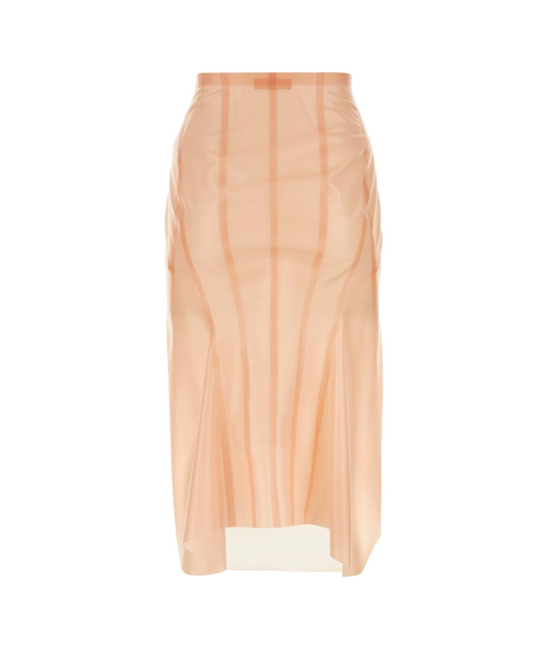 ALAIA Розовая юбка миди, фото 2
