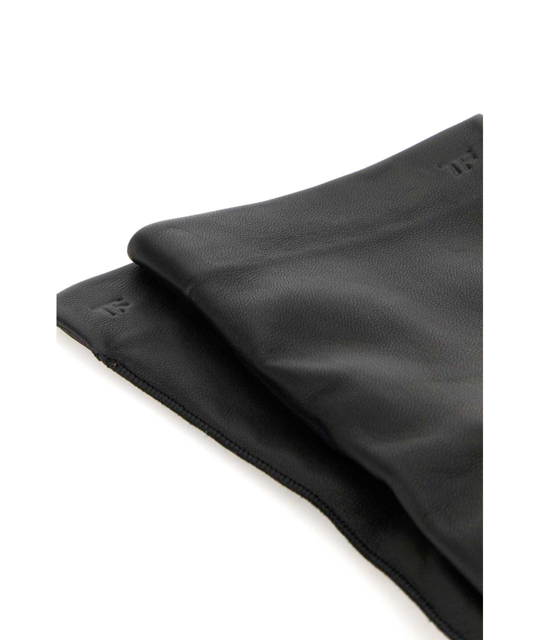 TOM FORD Черные шелковые перчатки, фото 2