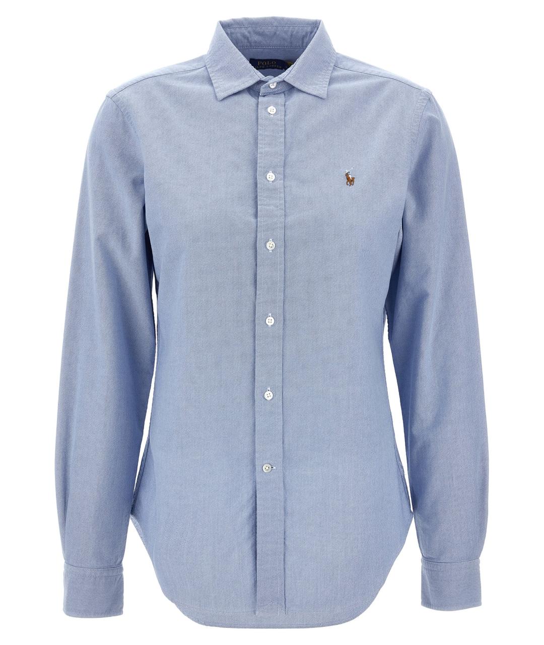 POLO RALPH LAUREN Голубая хлопковая рубашка, фото 1