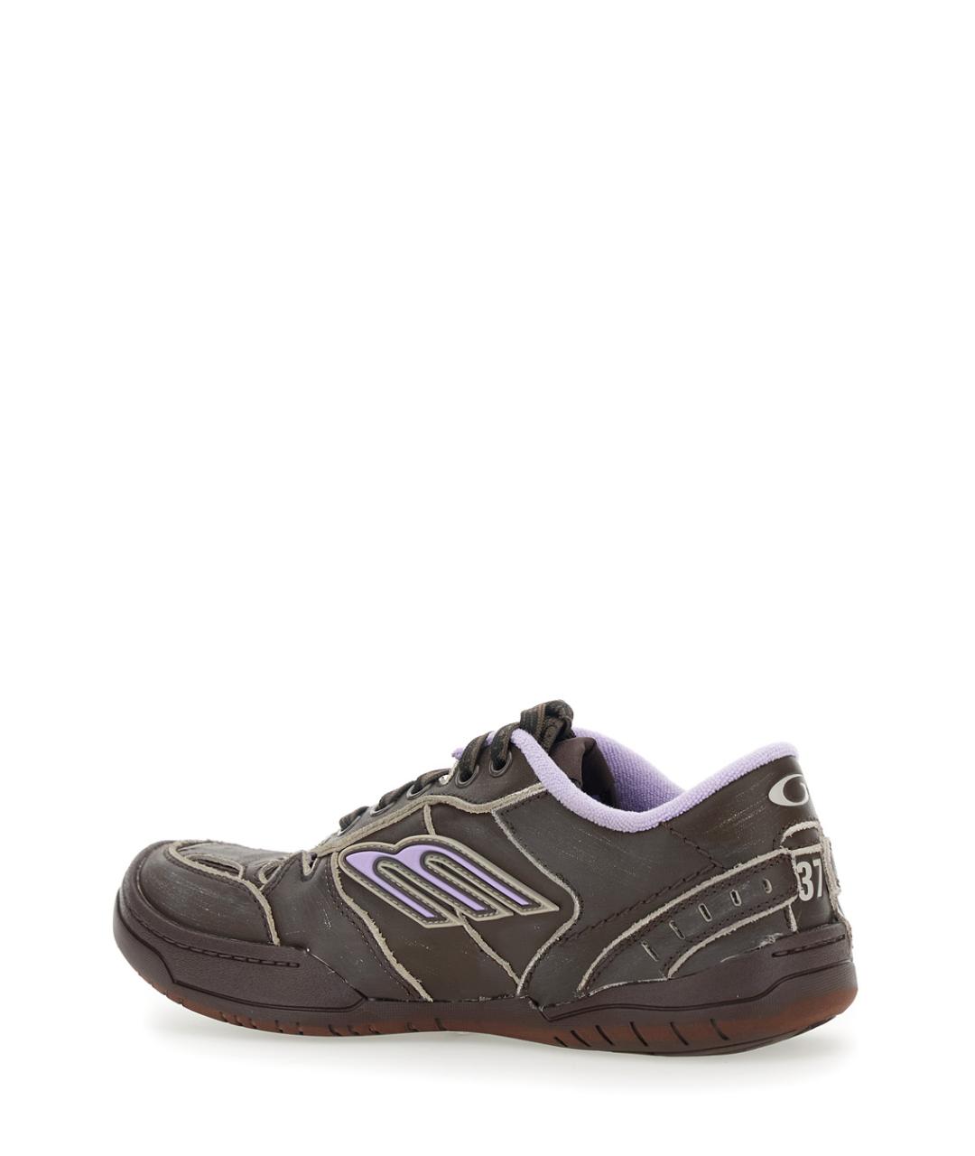 BALENCIAGA Коричневые кроссовки, фото 3