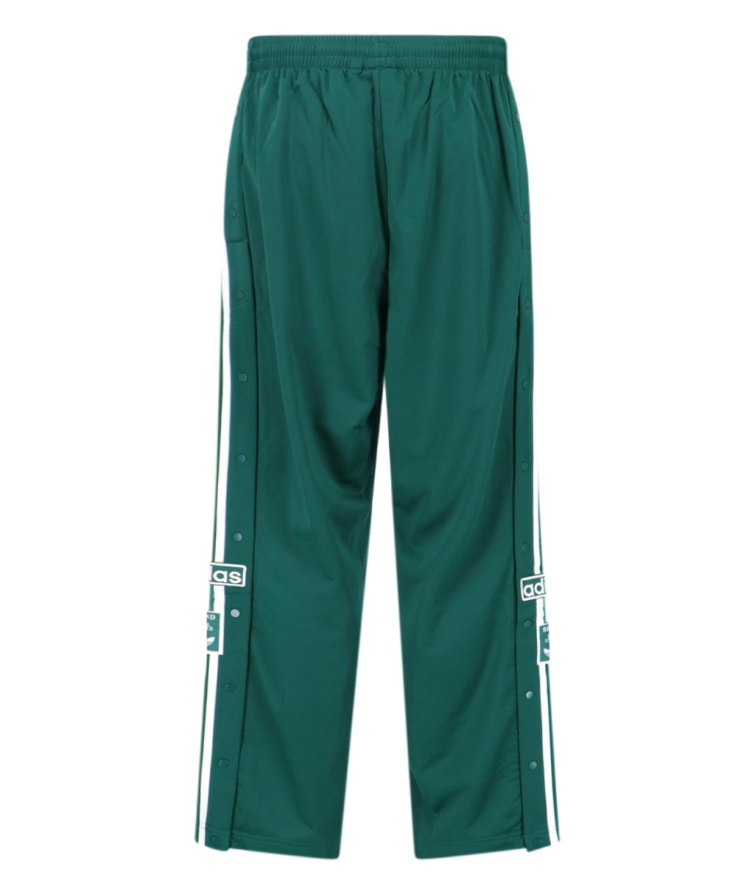 ADIDAS Зеленые полиэстеровые повседневные брюки, фото 2