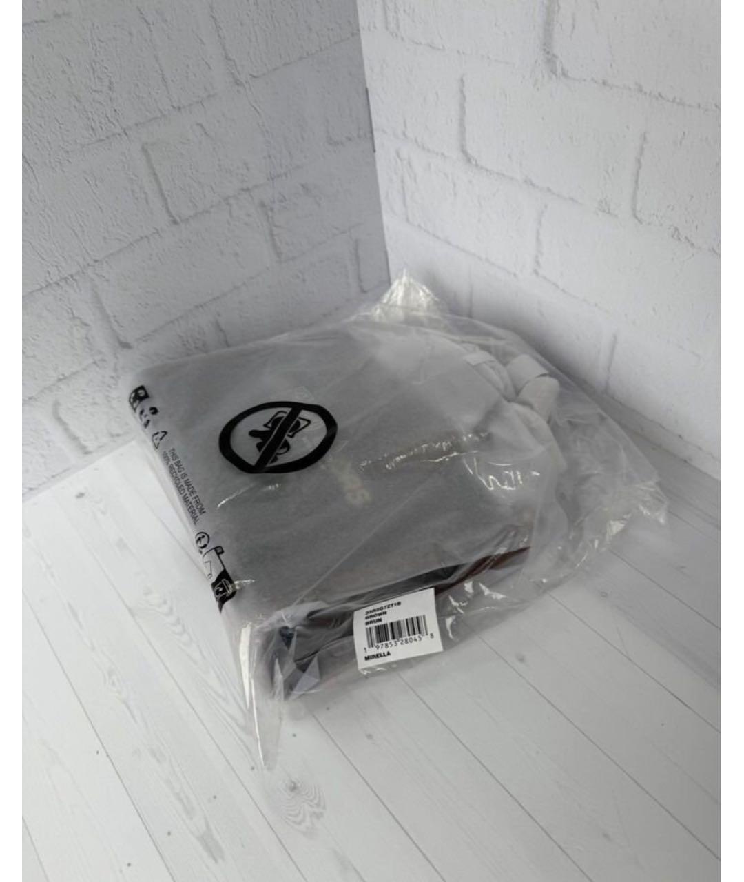 MICHAEL KORS Коричневая сумка с короткими ручками, фото 8