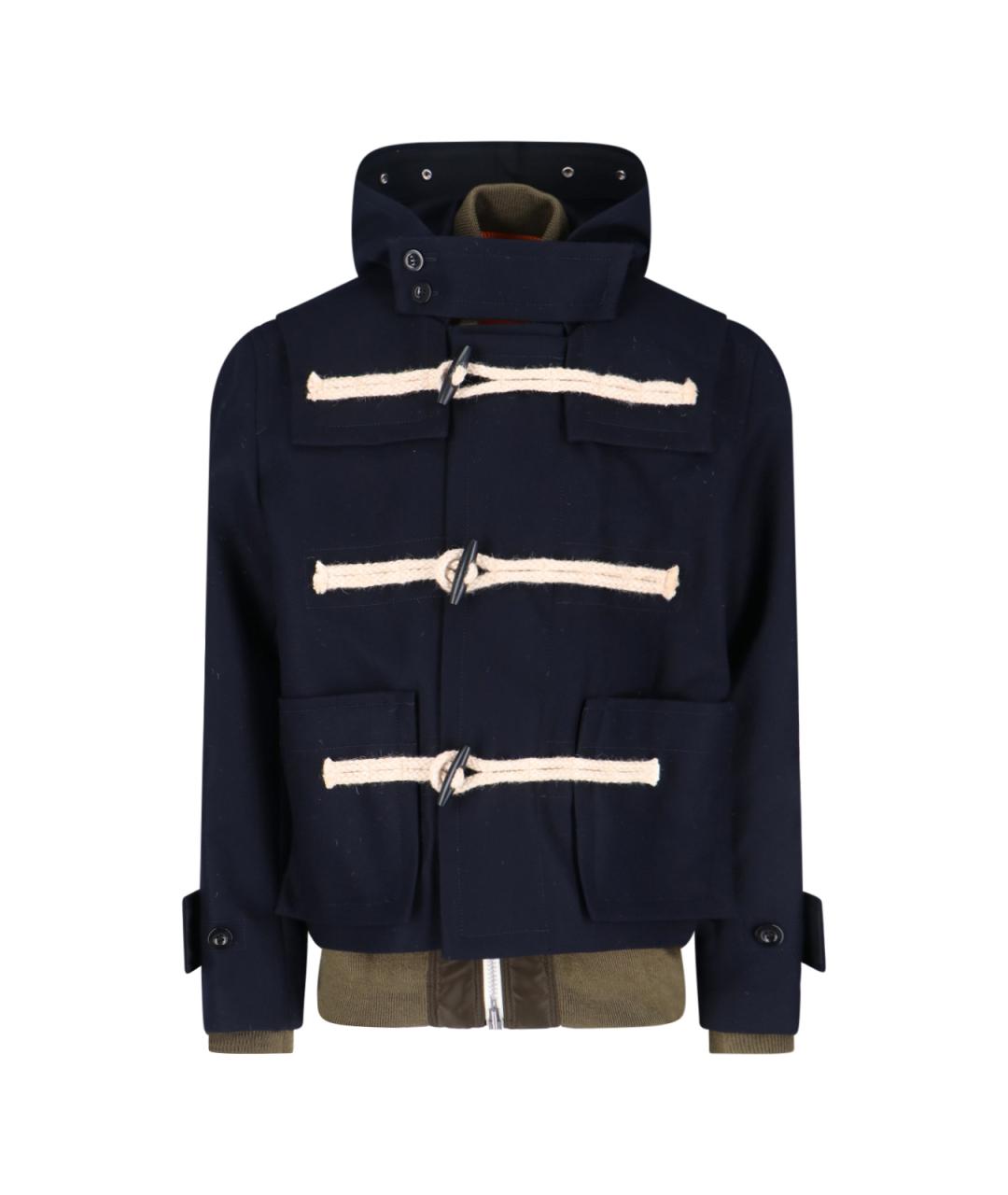 SACAI Мульти шерстяная куртка, фото 1