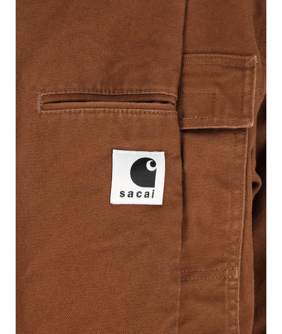 SACAI Коричневая куртка, фото 3