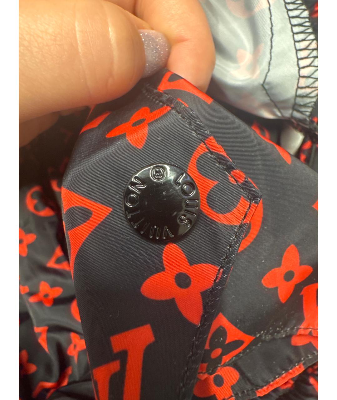 LOUIS VUITTON Черный полиамидовый костюм с брюками, фото 9