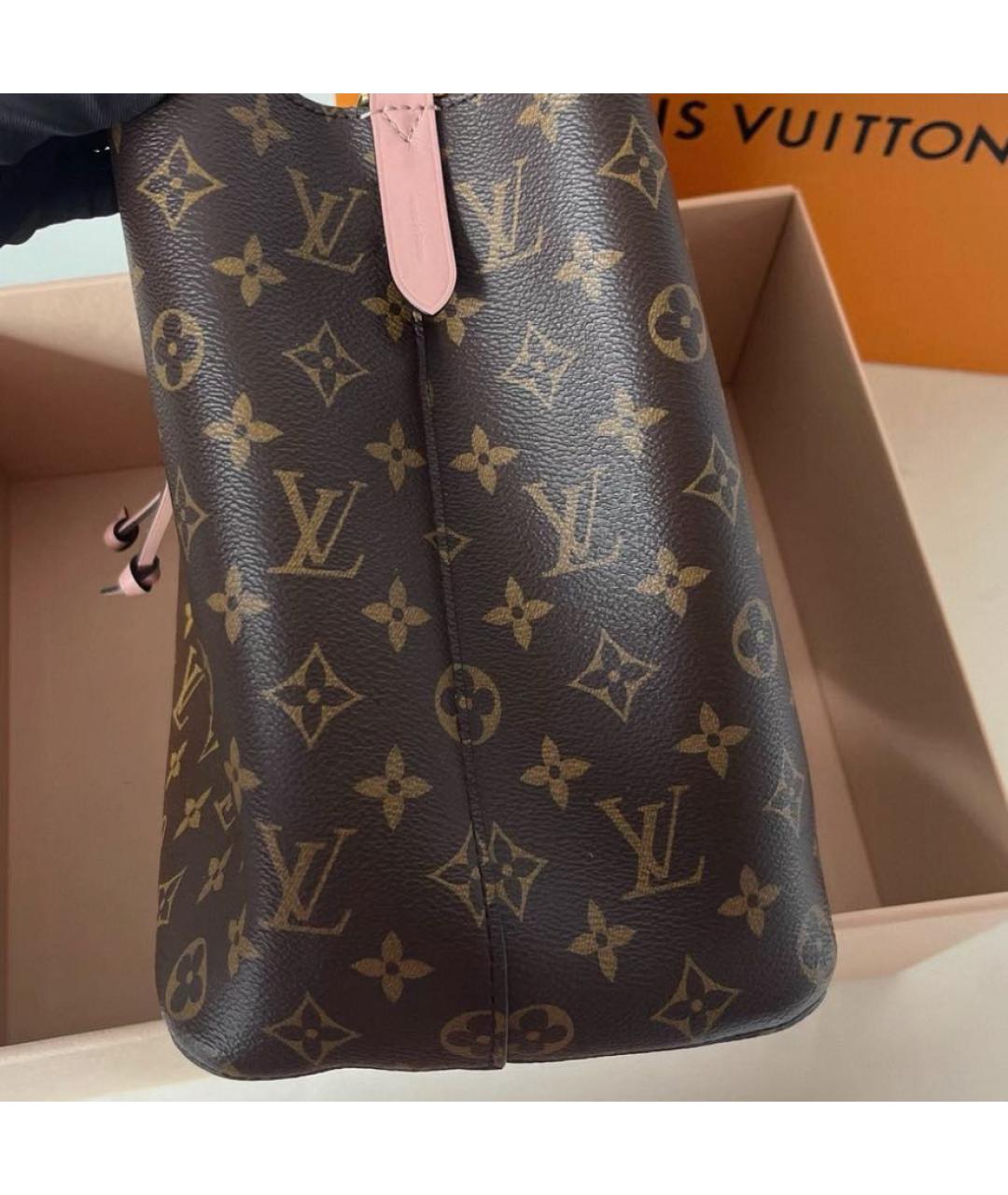 LOUIS VUITTON Коричневая сумка через плечо, фото 4