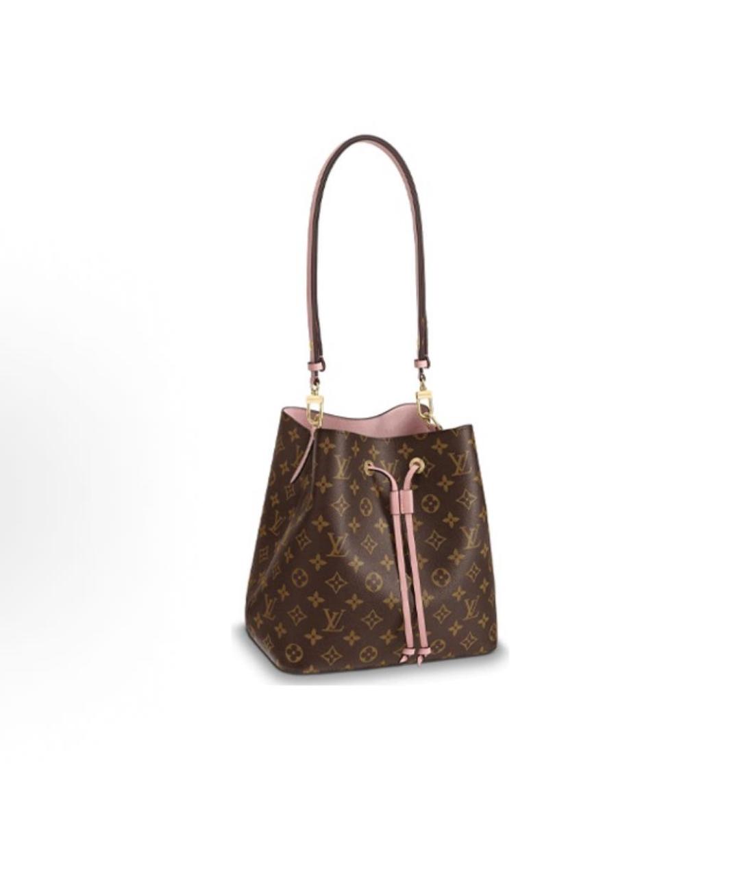 LOUIS VUITTON Коричневая сумка через плечо, фото 5