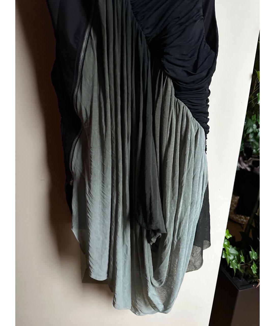 RICK OWENS Черная хлопковая блузы, фото 5