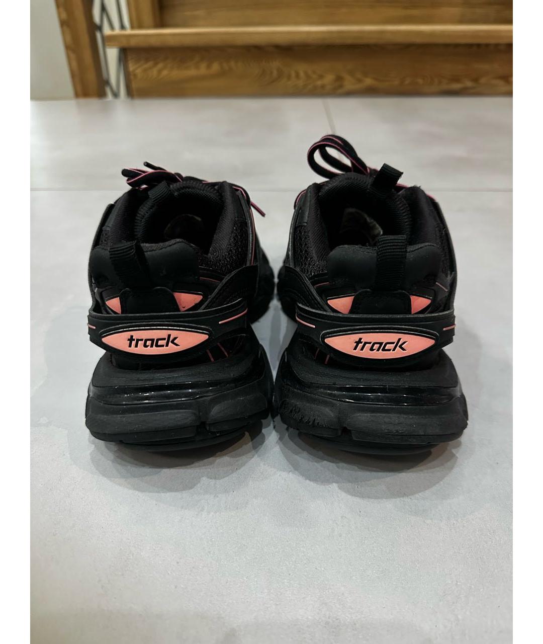 BALENCIAGA Черные текстильные кроссовки, фото 4