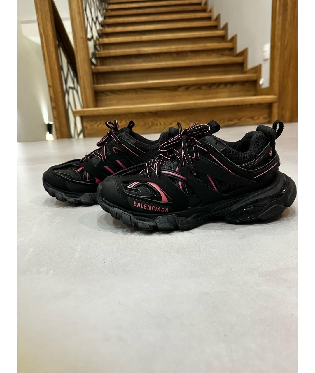 BALENCIAGA Черные текстильные кроссовки, фото 5