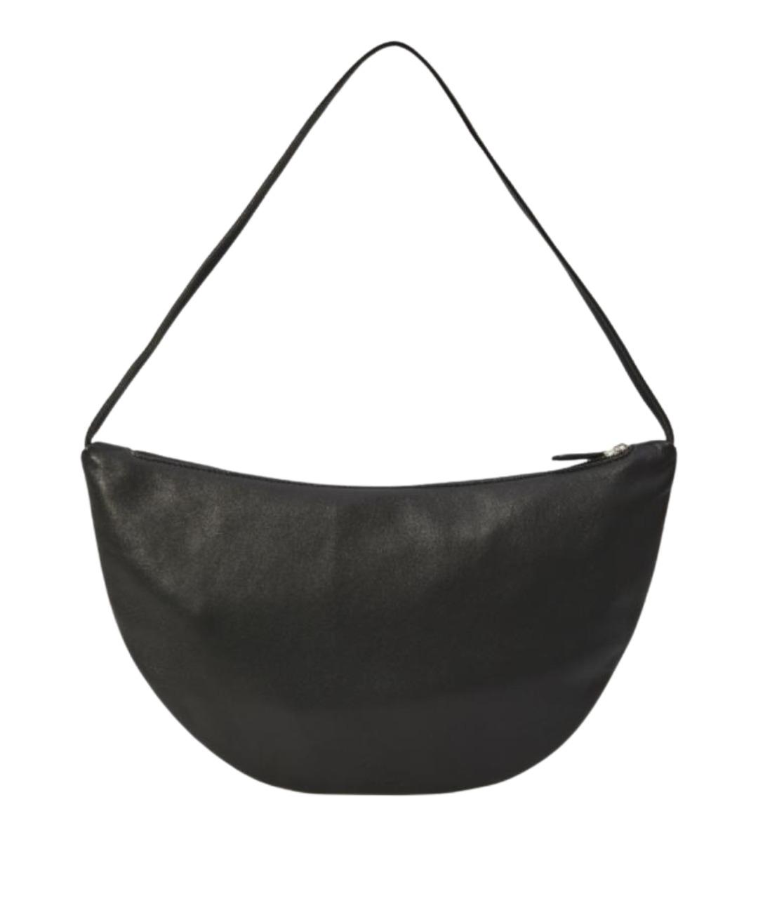 THE ROW Черная кожаная сумка через плечо, фото 1