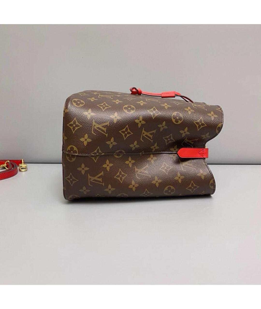 LOUIS VUITTON Коричневая сумка через плечо, фото 3