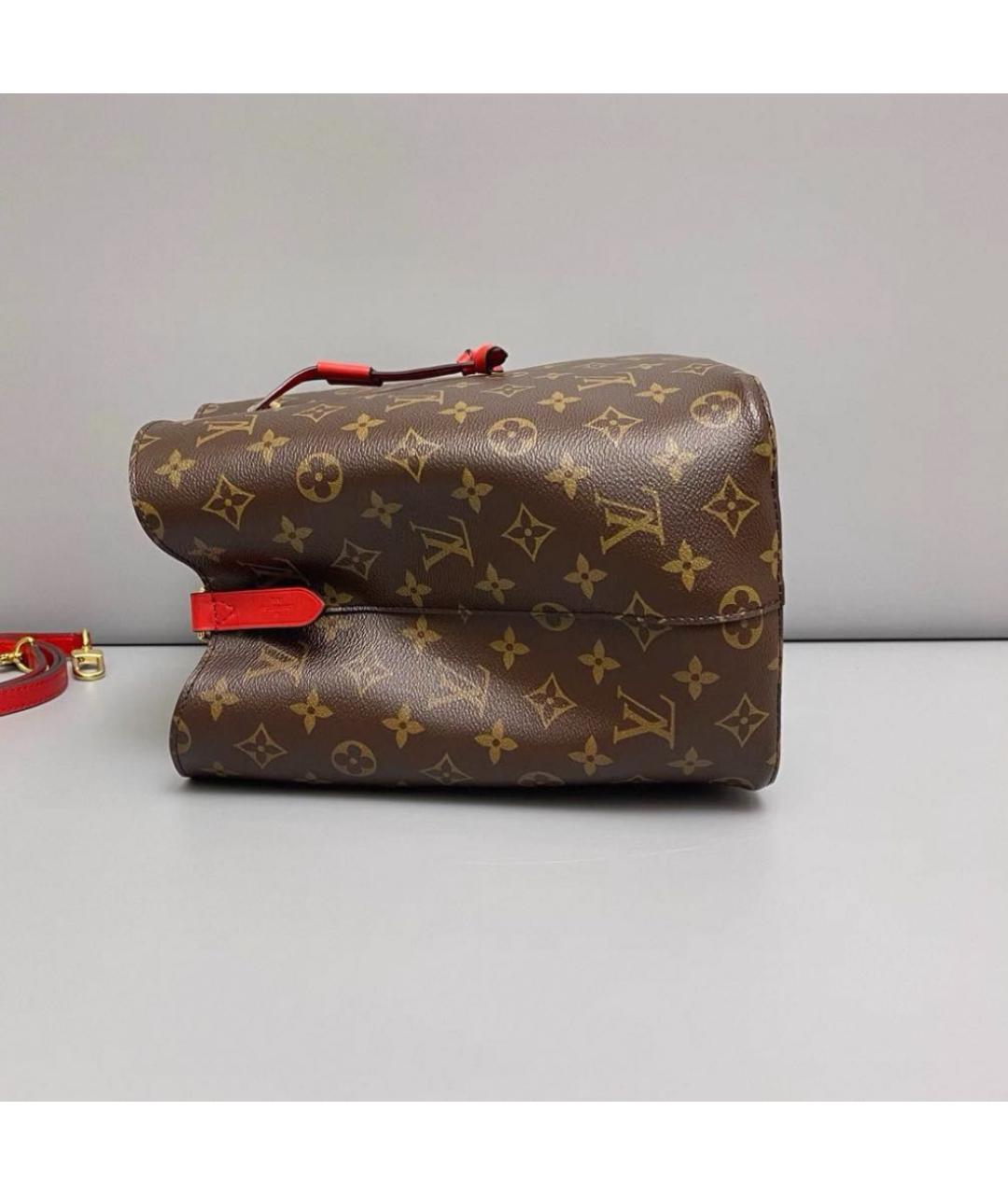 LOUIS VUITTON Коричневая сумка через плечо, фото 4