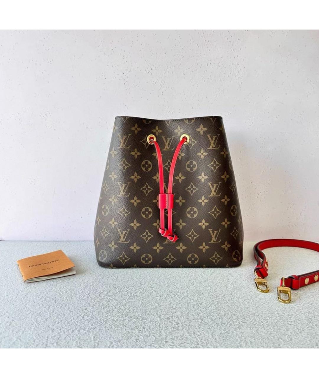 LOUIS VUITTON Коричневая сумка через плечо, фото 2