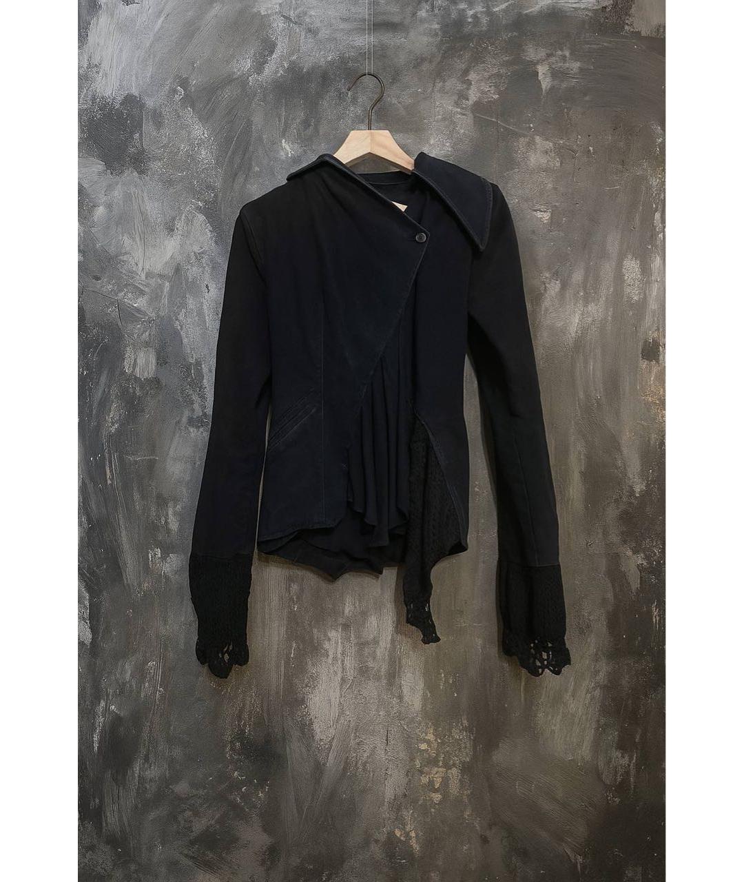 DOLCE&GABBANA Черный шерстяной жакет/пиджак, фото 8