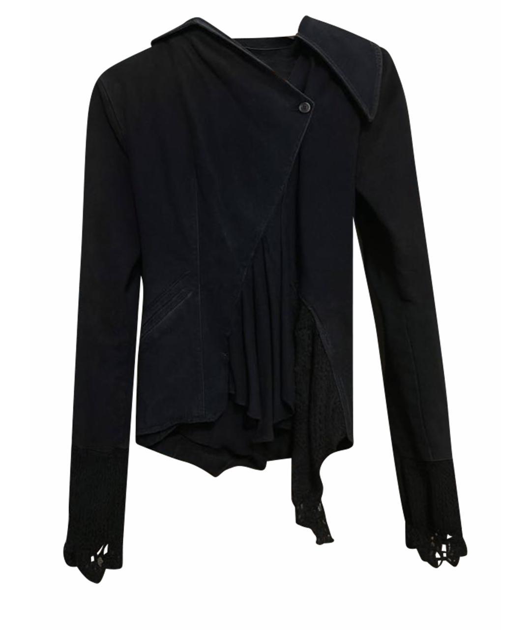 DOLCE&GABBANA Черный шерстяной жакет/пиджак, фото 1