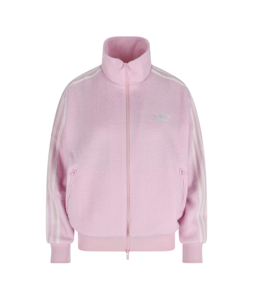 ADIDAS Розовый полиэстеровый джемпер / свитер, фото 1