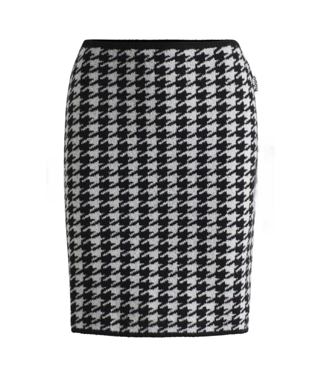 HUGO Мульти хлопковая юбка мини, фото 1