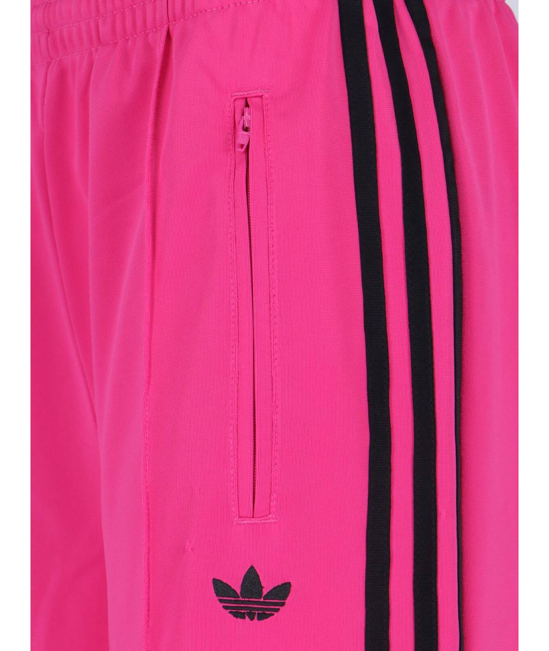 ADIDAS Розовые прямые брюки, фото 4