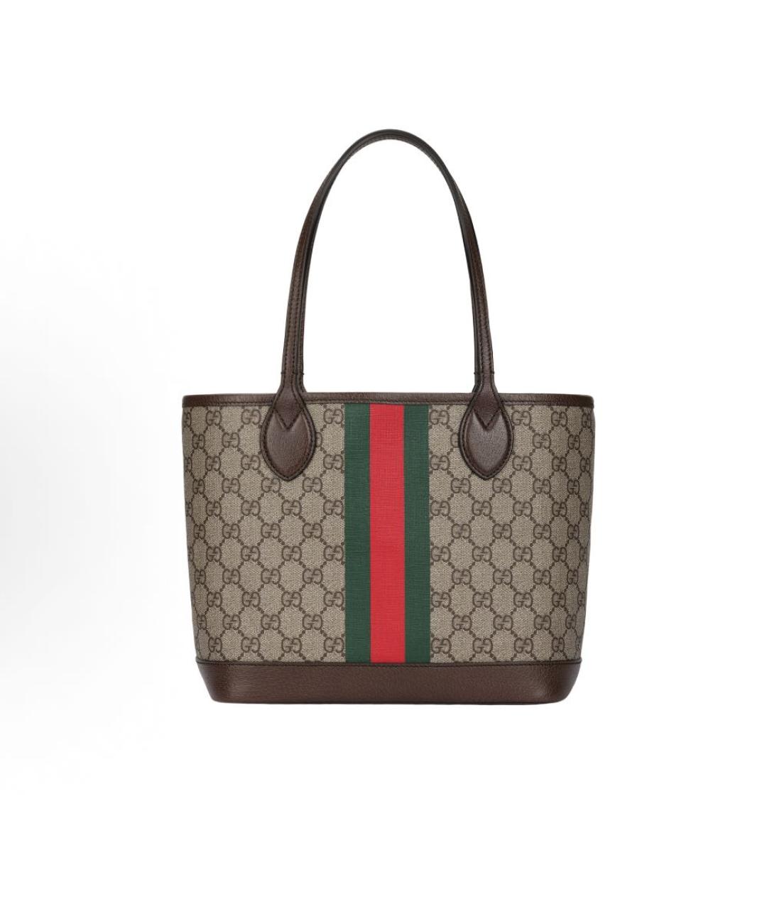 GUCCI Мульти кожаная сумка с короткими ручками, фото 6