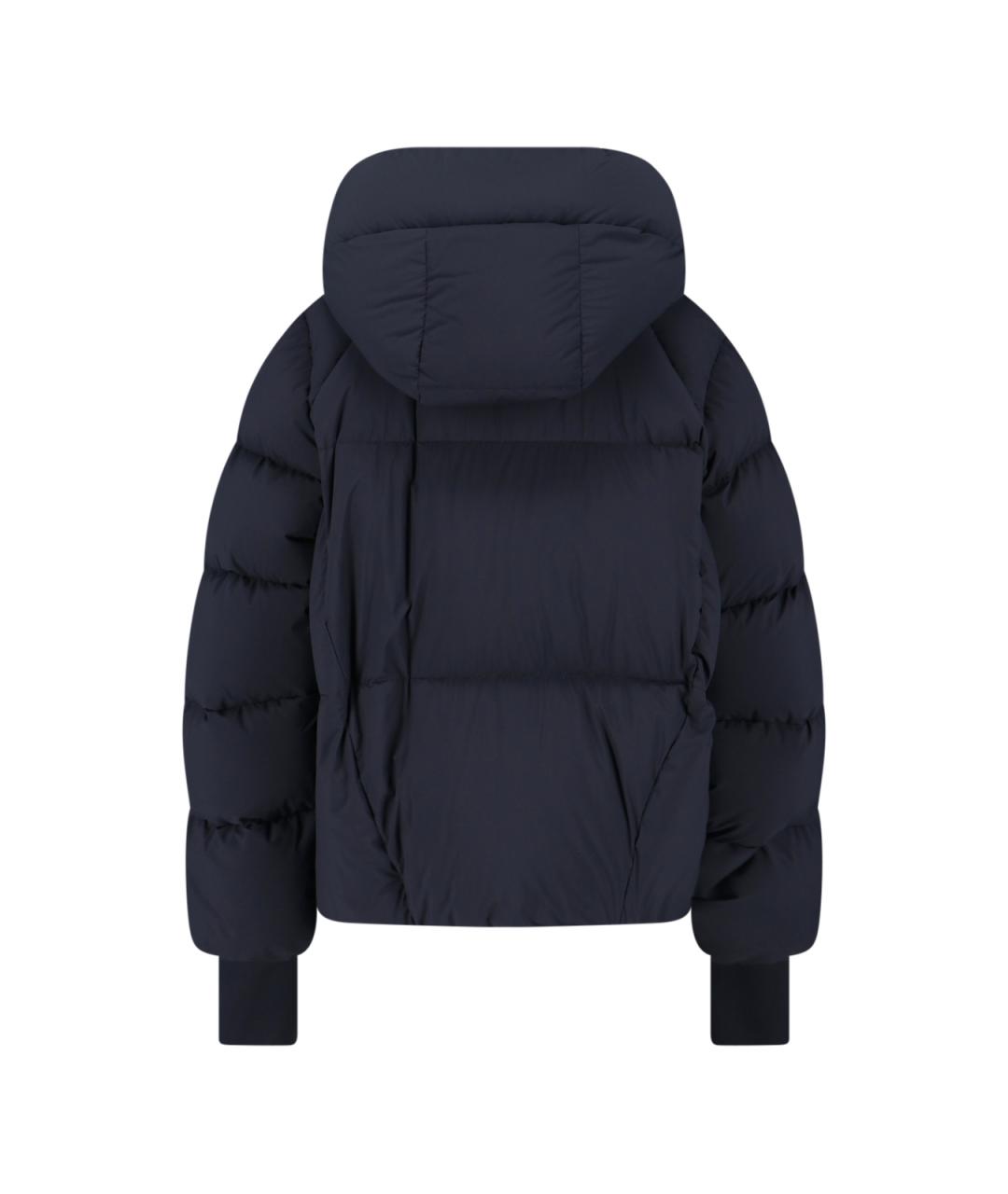 MONCLER GRENOBLE Черный полиэстеровый пуховик, фото 2