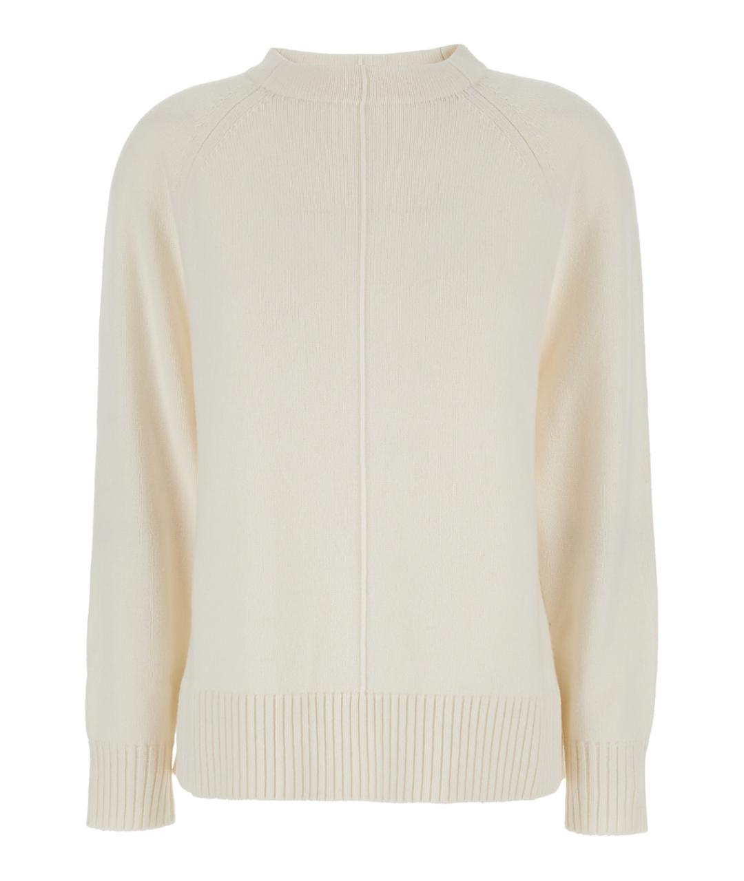 MAX MARA Белый кашемировый джемпер / свитер, фото 1