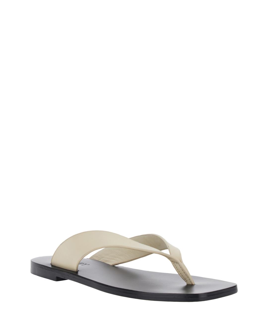 A.EMERY Белые кожаные сандалии, фото 2