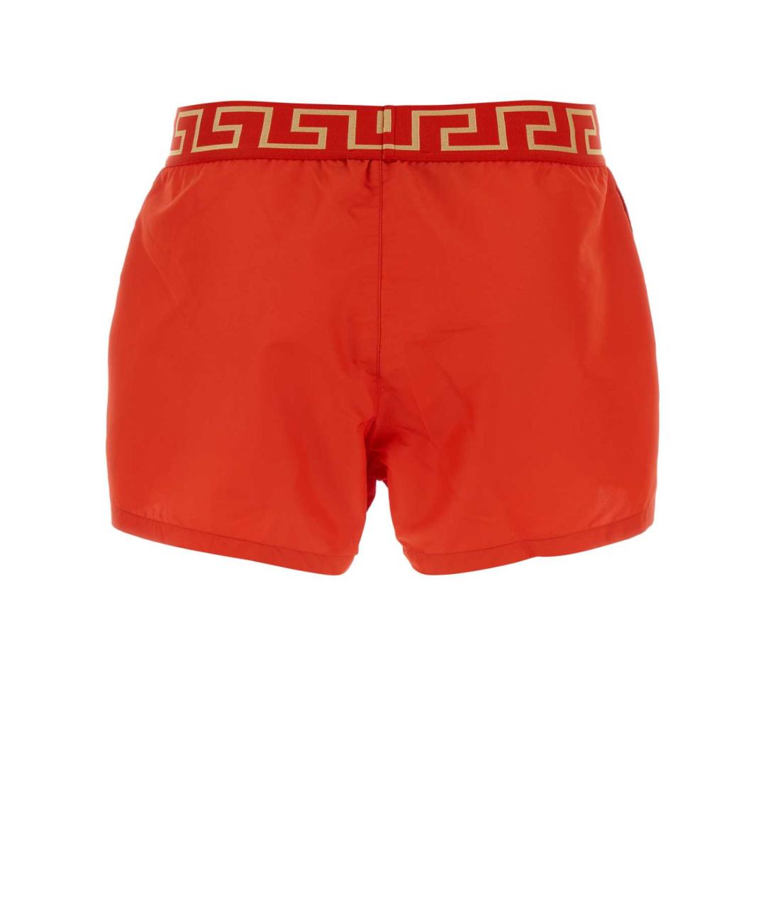 VERSACE Красные полиэстеровые плавки, фото 2