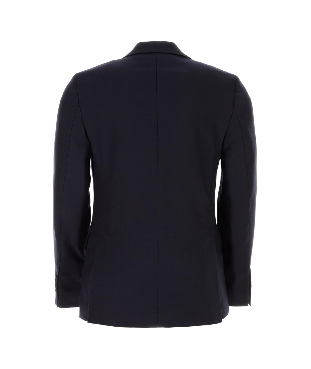 Ami Paris Синий шерстяной пиджак, фото 2