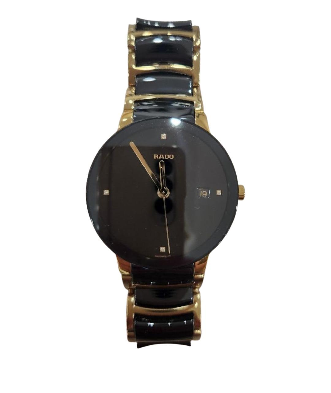 RADO Черные металлические часы, фото 1
