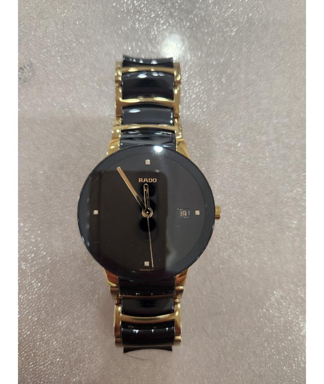 RADO Черные металлические часы, фото 8