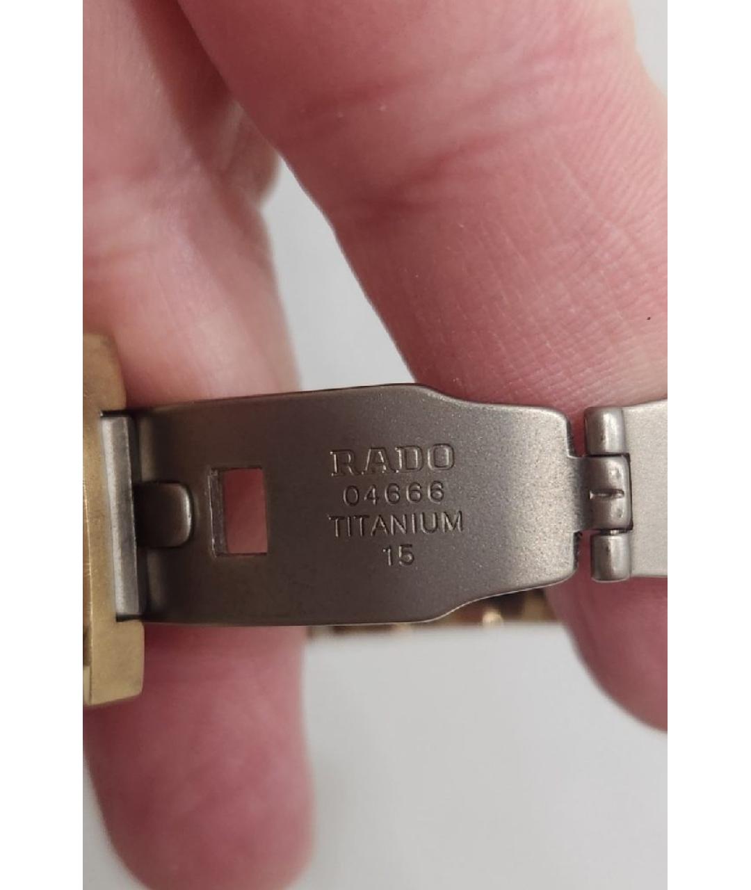 RADO Черные керамические часы, фото 3