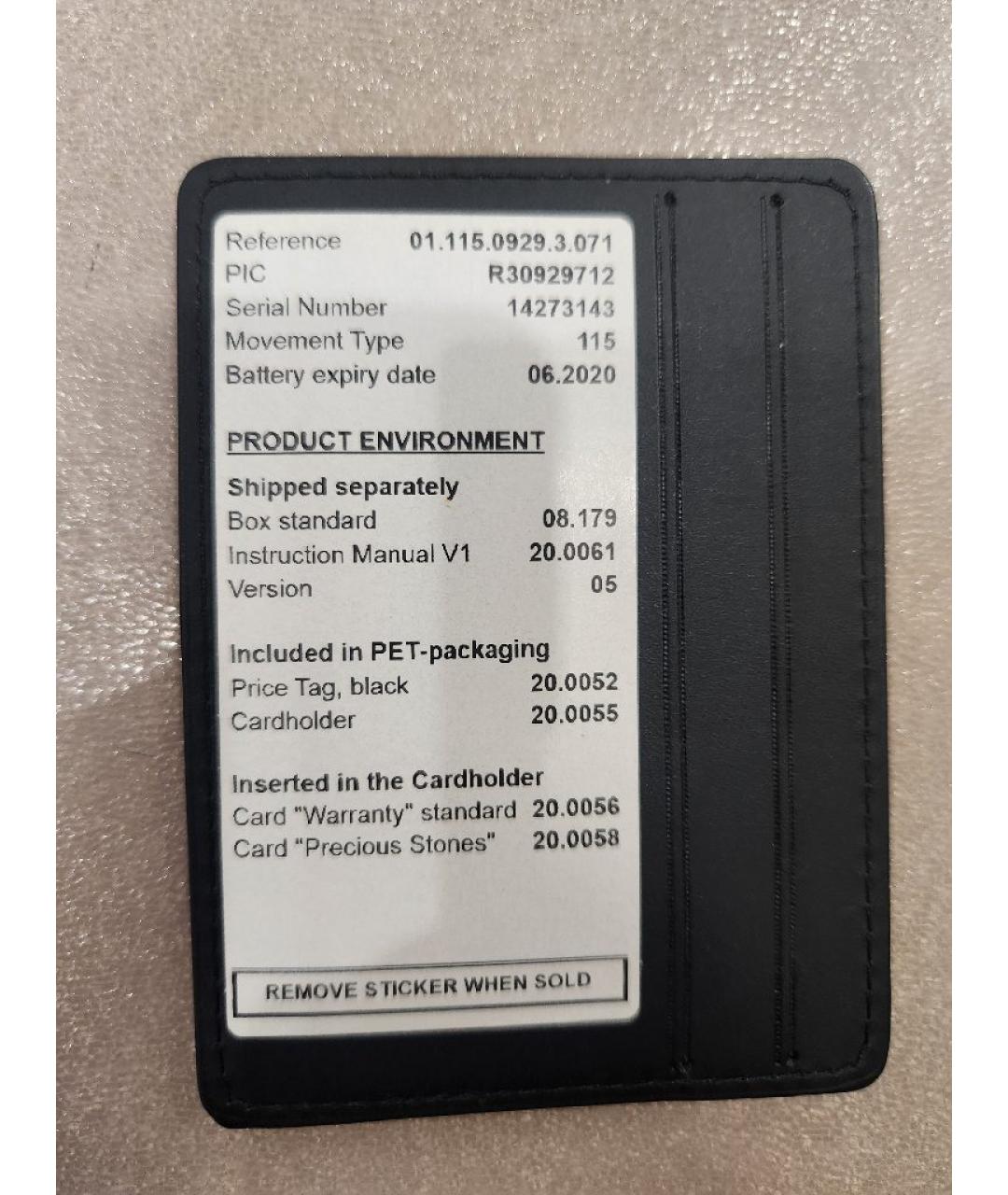 RADO Черные металлические часы, фото 7