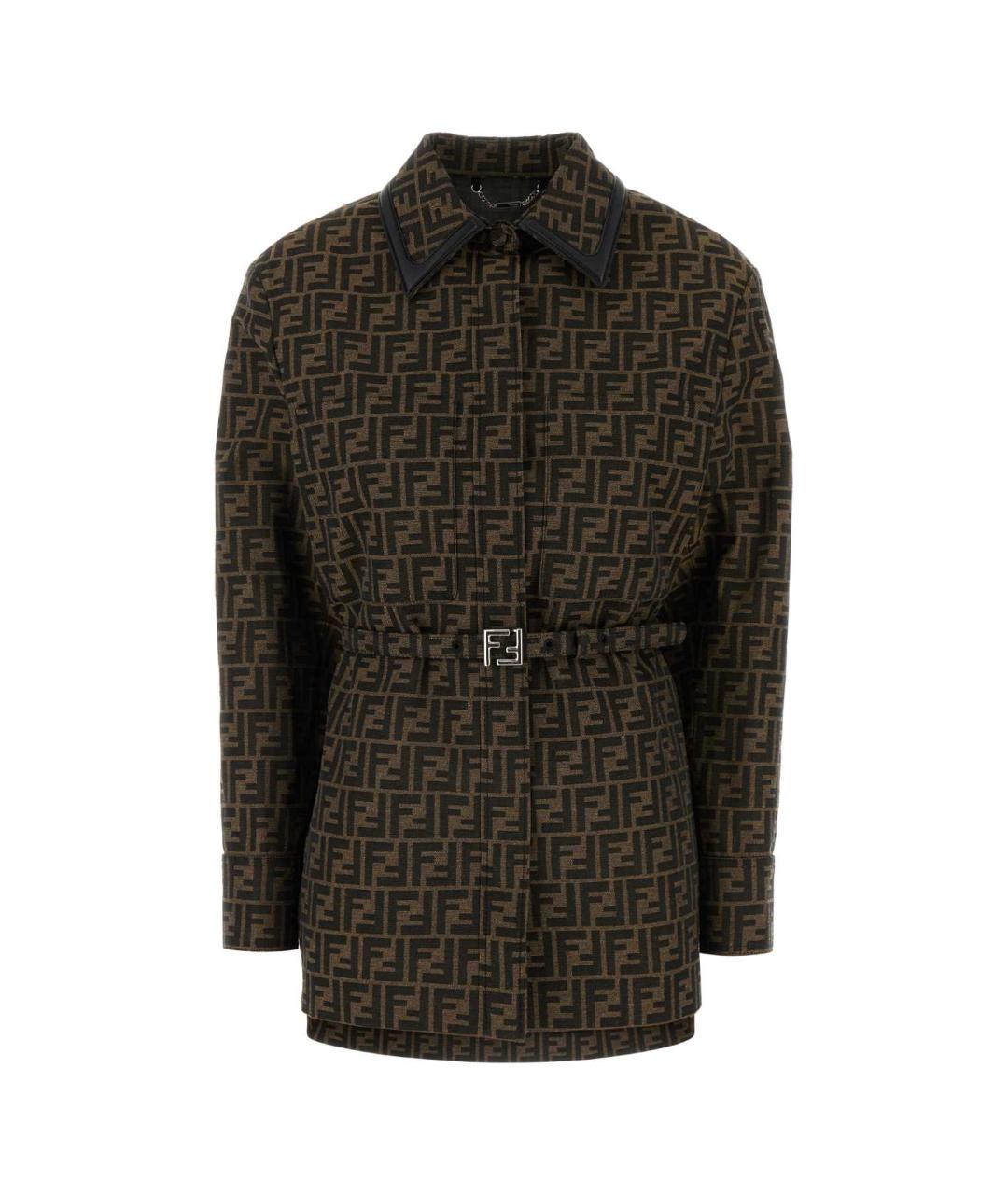 FENDI Мульти полиэстеровая куртка, фото 1