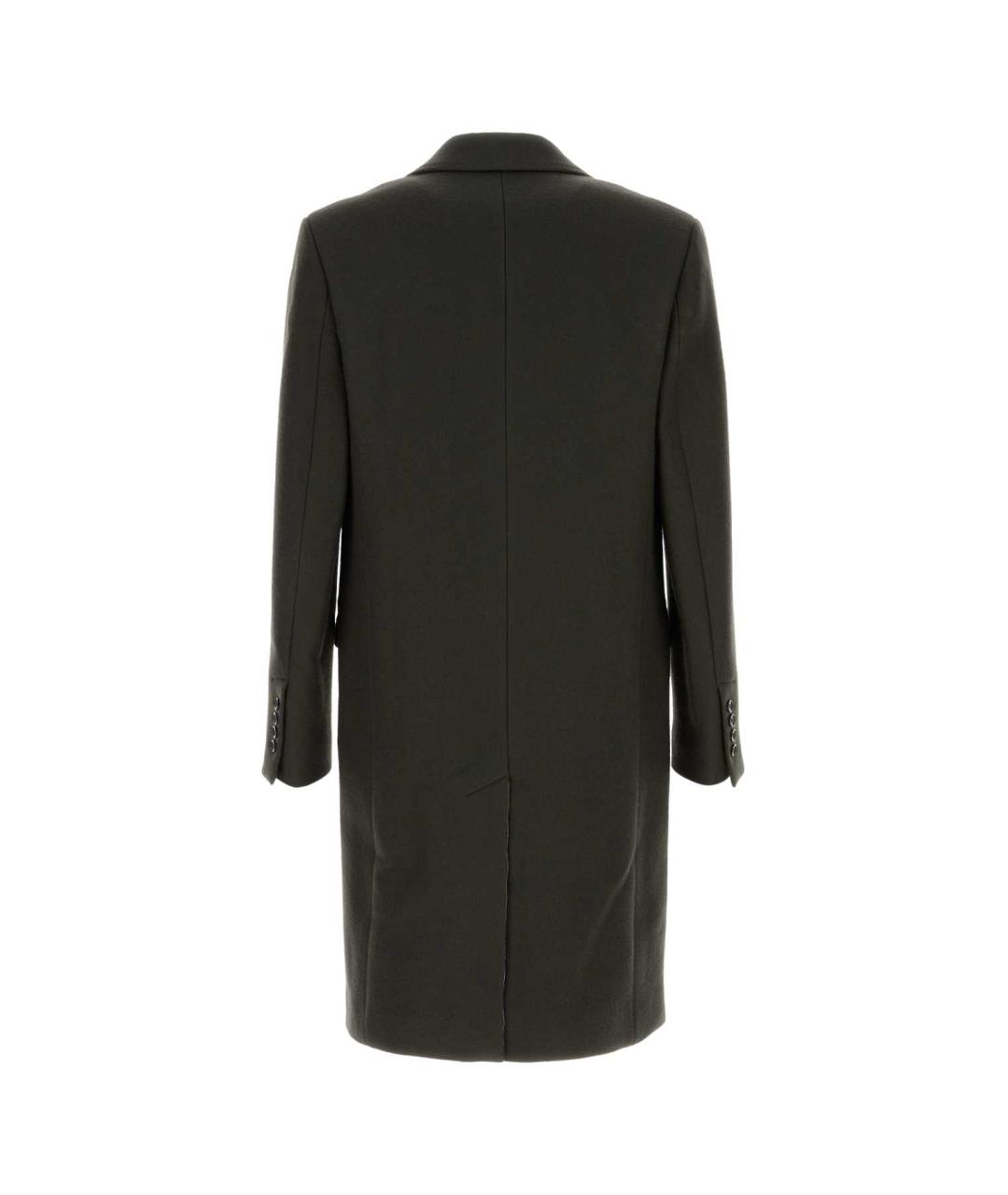 Ami Paris Серое шерстяное пальто, фото 2