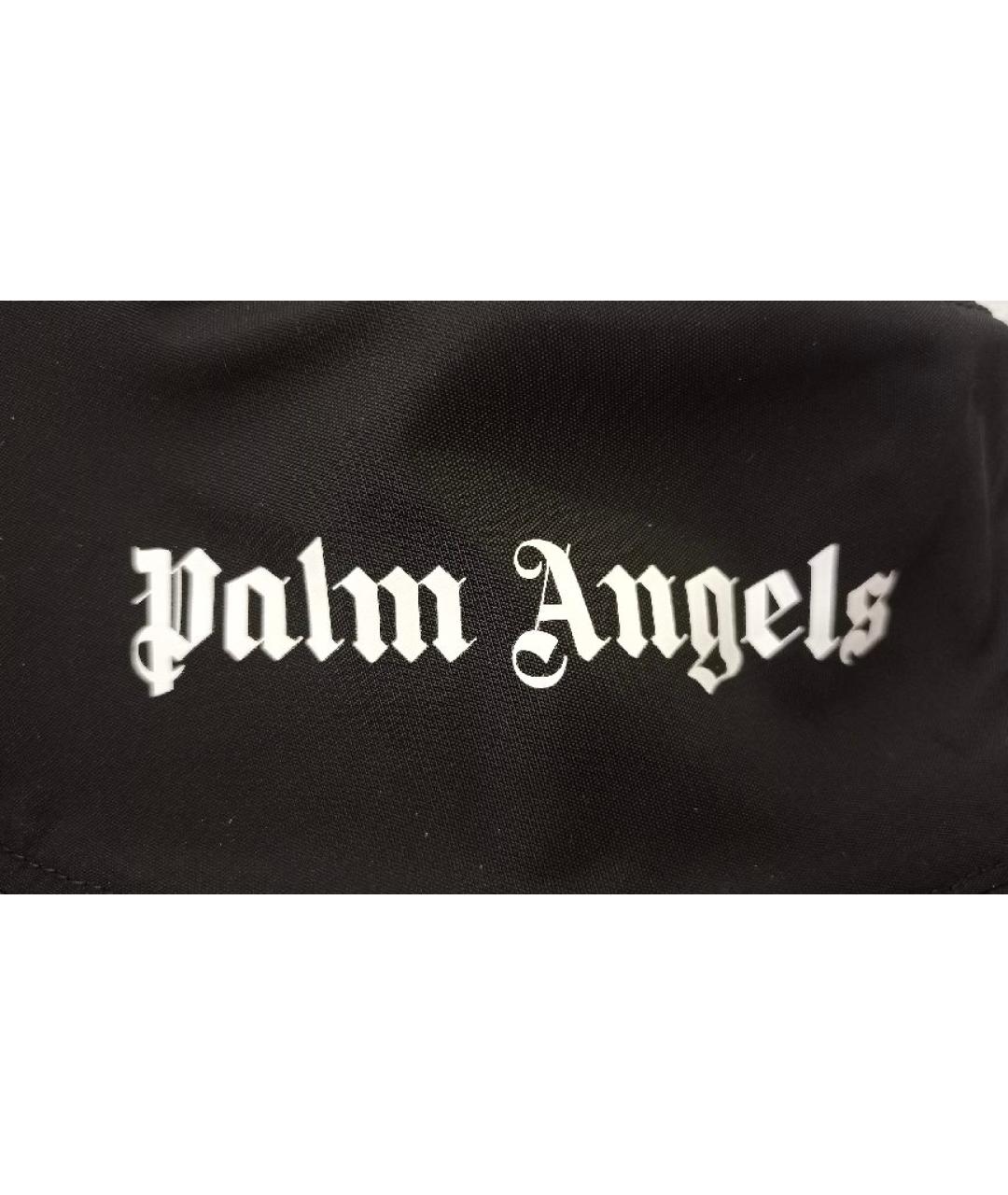 PALM ANGELS Черная хлопковая кепка/бейсболка, фото 4