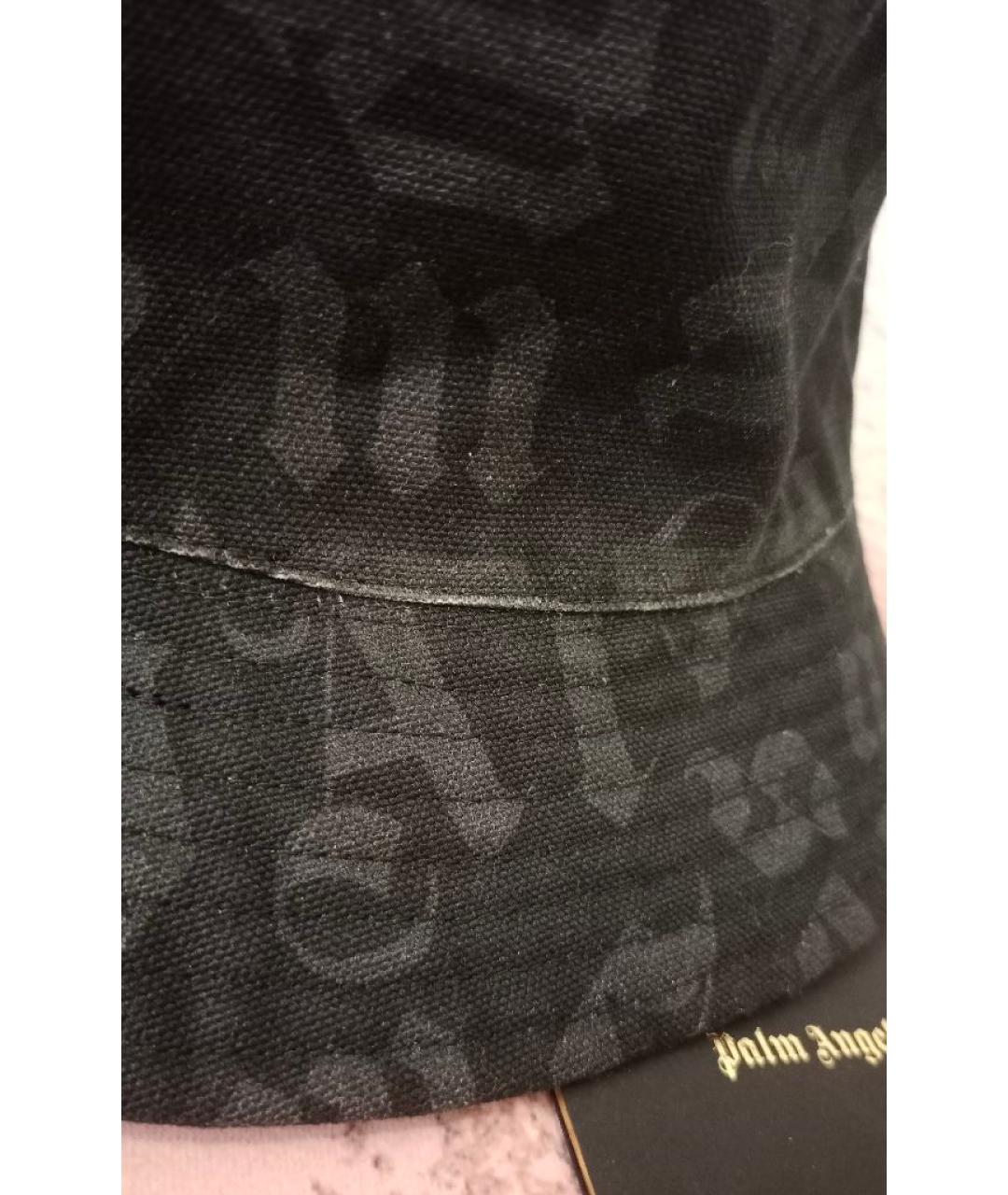 PALM ANGELS Черная хлопковая кепка/бейсболка, фото 7