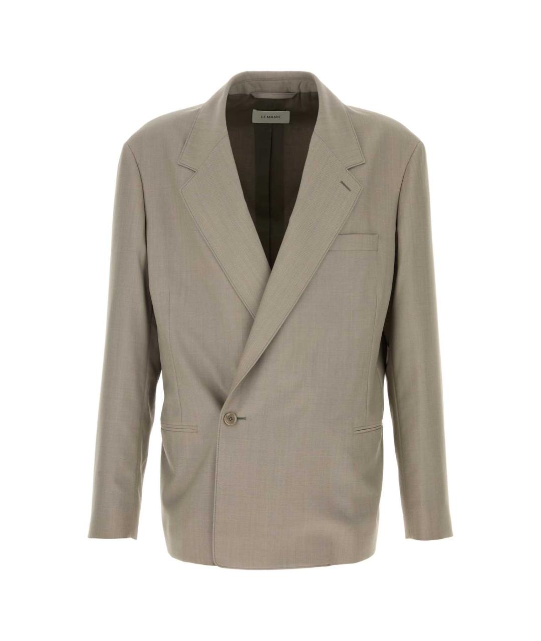 LEMAIRE Серый полиэстеровый пиджак, фото 1