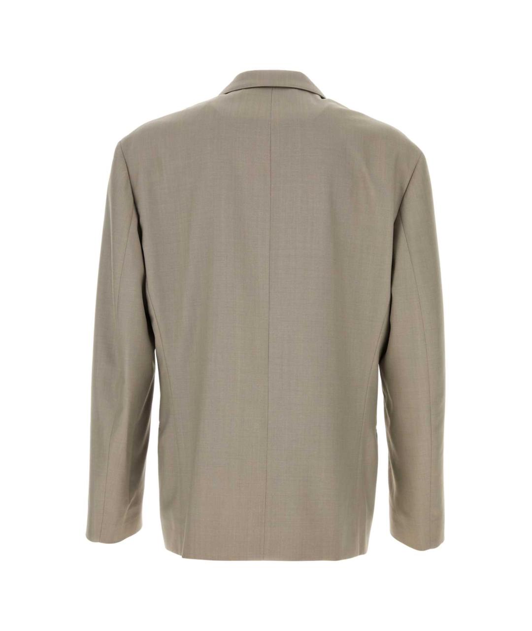 LEMAIRE Серый полиэстеровый пиджак, фото 2