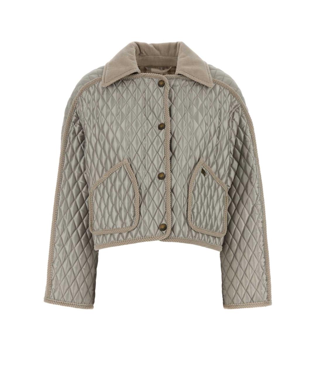 BURBERRY Серая куртка, фото 1