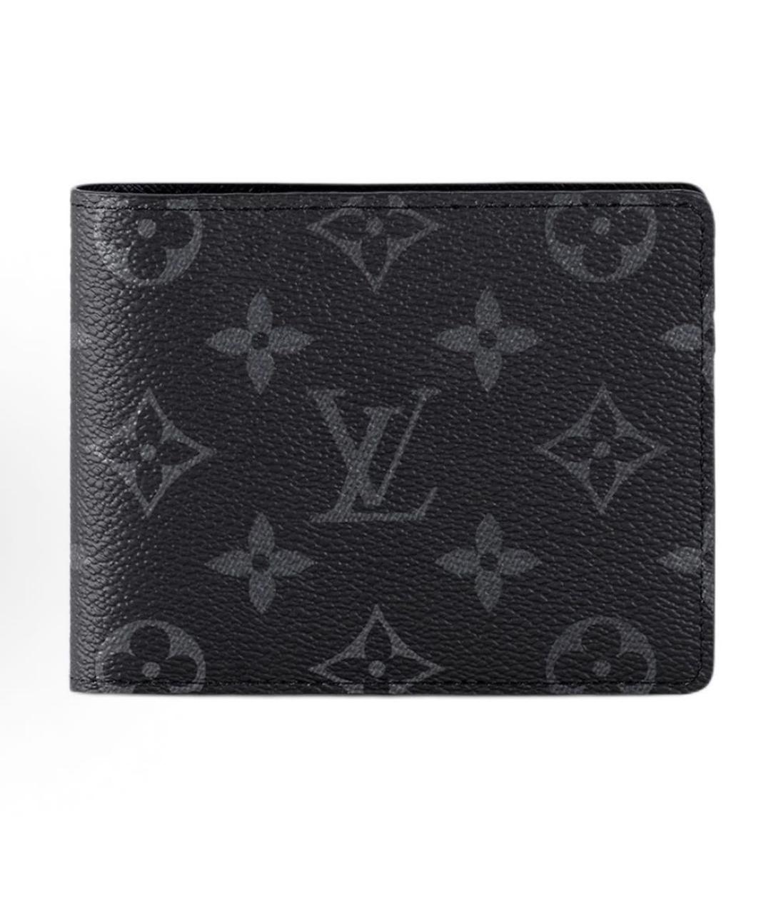 LOUIS VUITTON Черный кошелек, фото 4