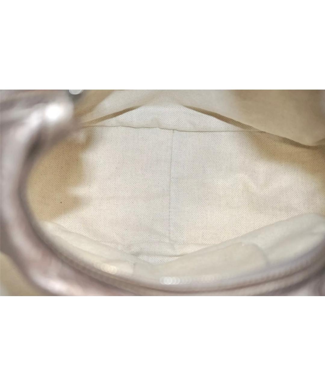 GUCCI Бежевая кожаная сумка через плечо, фото 6