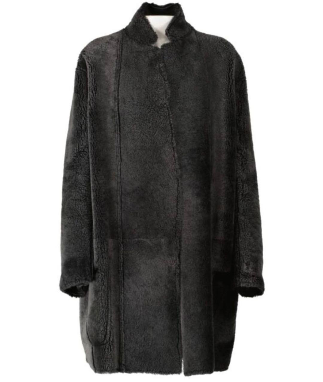 CELINE Черная кожаная дубленка, фото 1