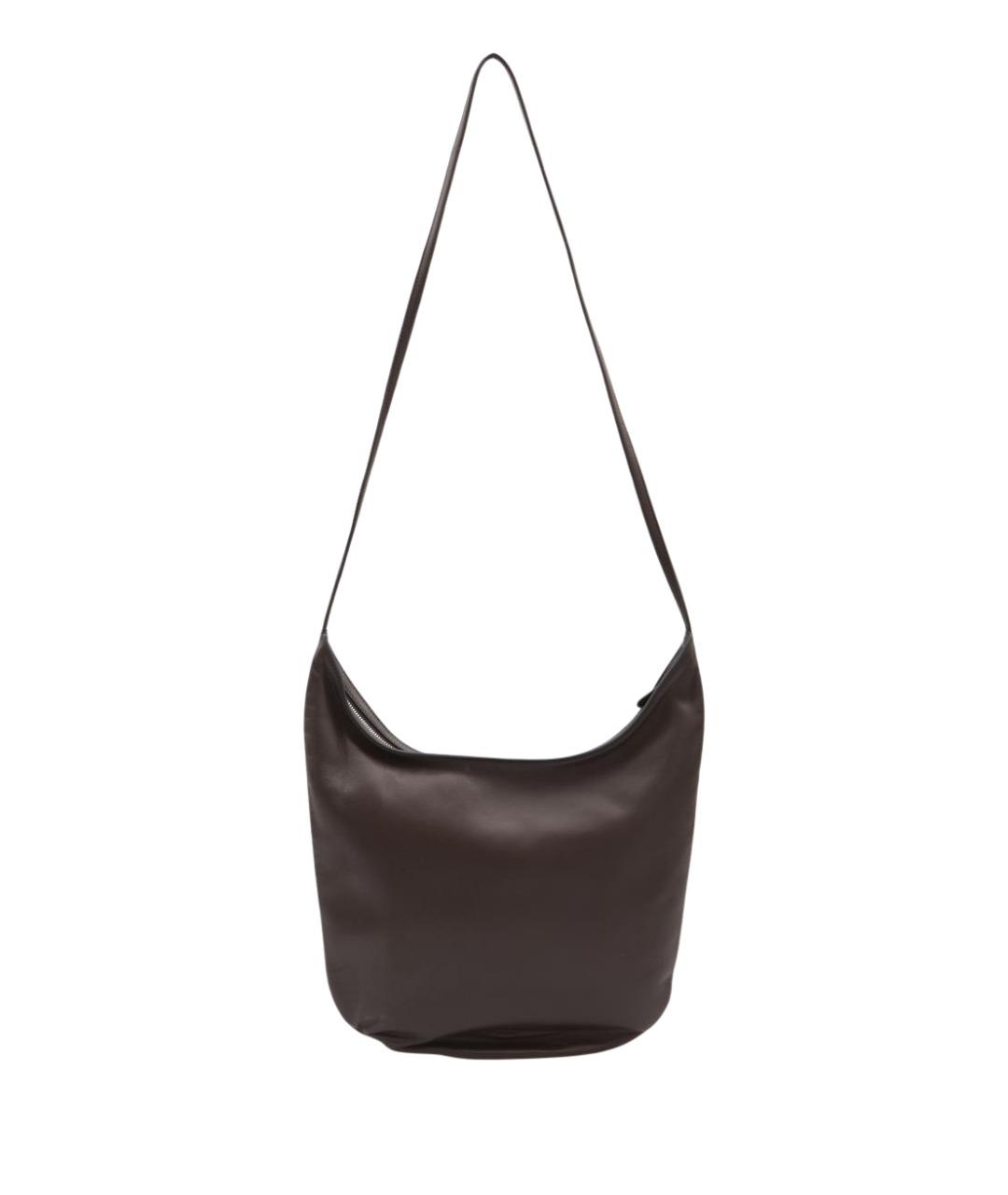 THE ROW Коричневая кожаная сумка через плечо, фото 1