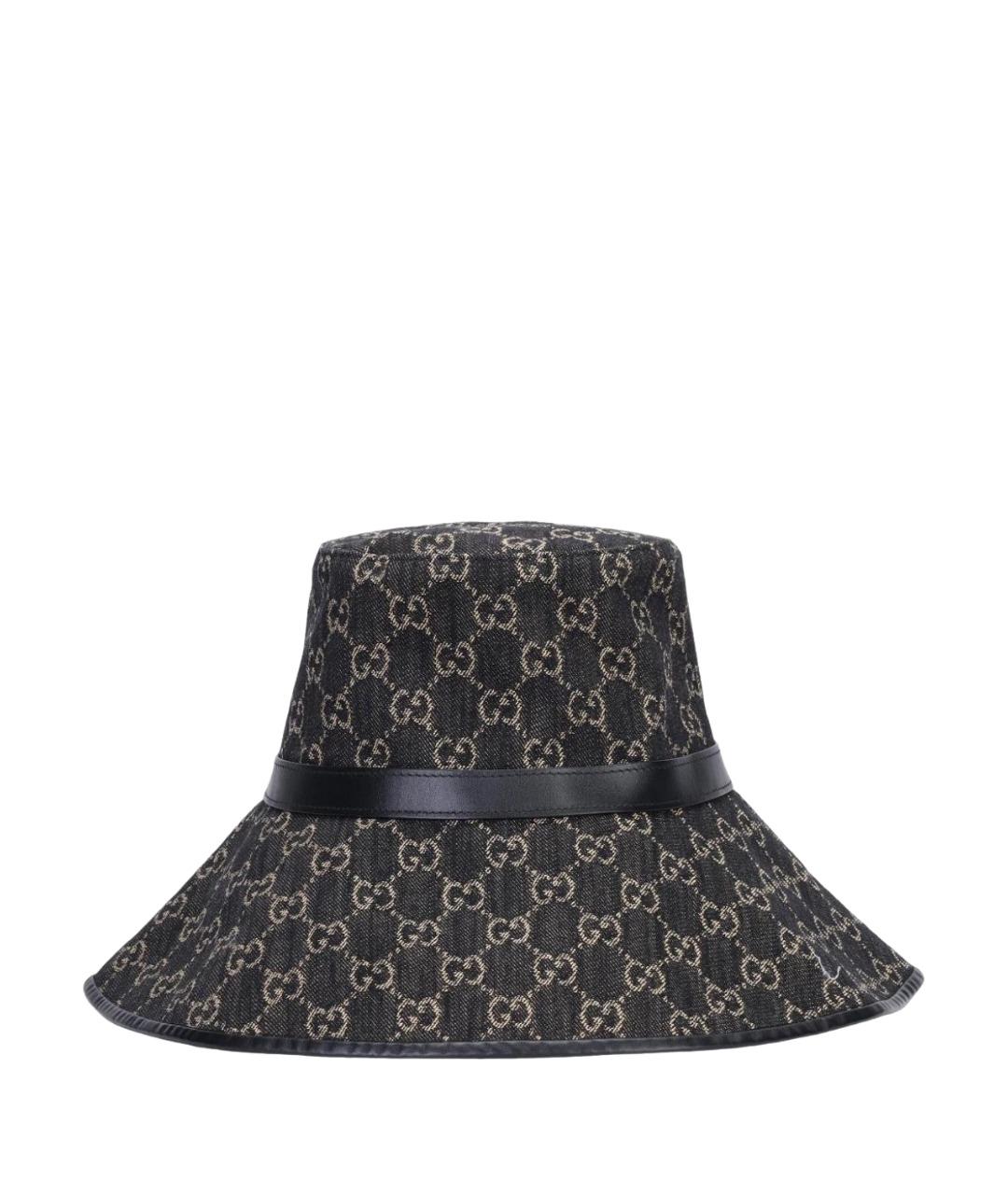 GUCCI Черная панама, фото 1