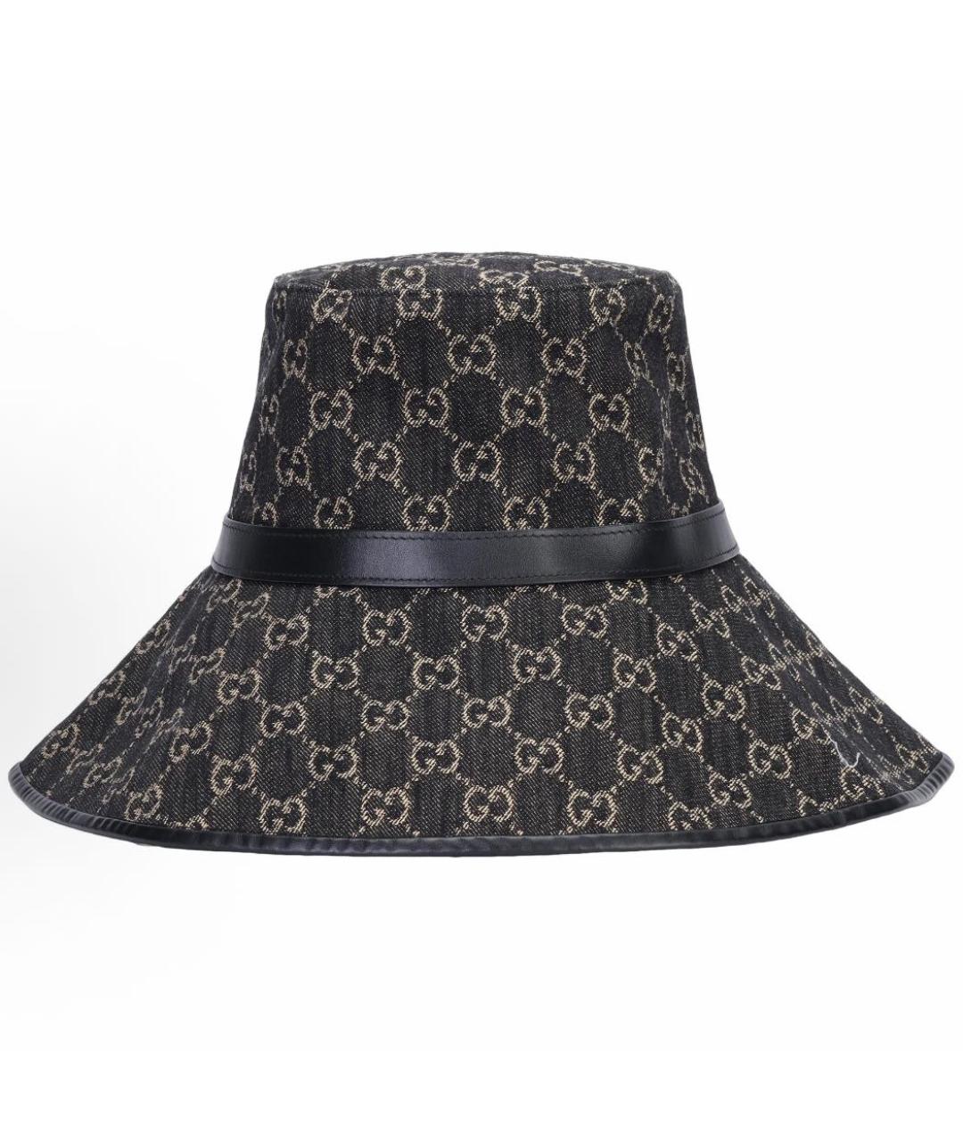 GUCCI Черная панама, фото 4