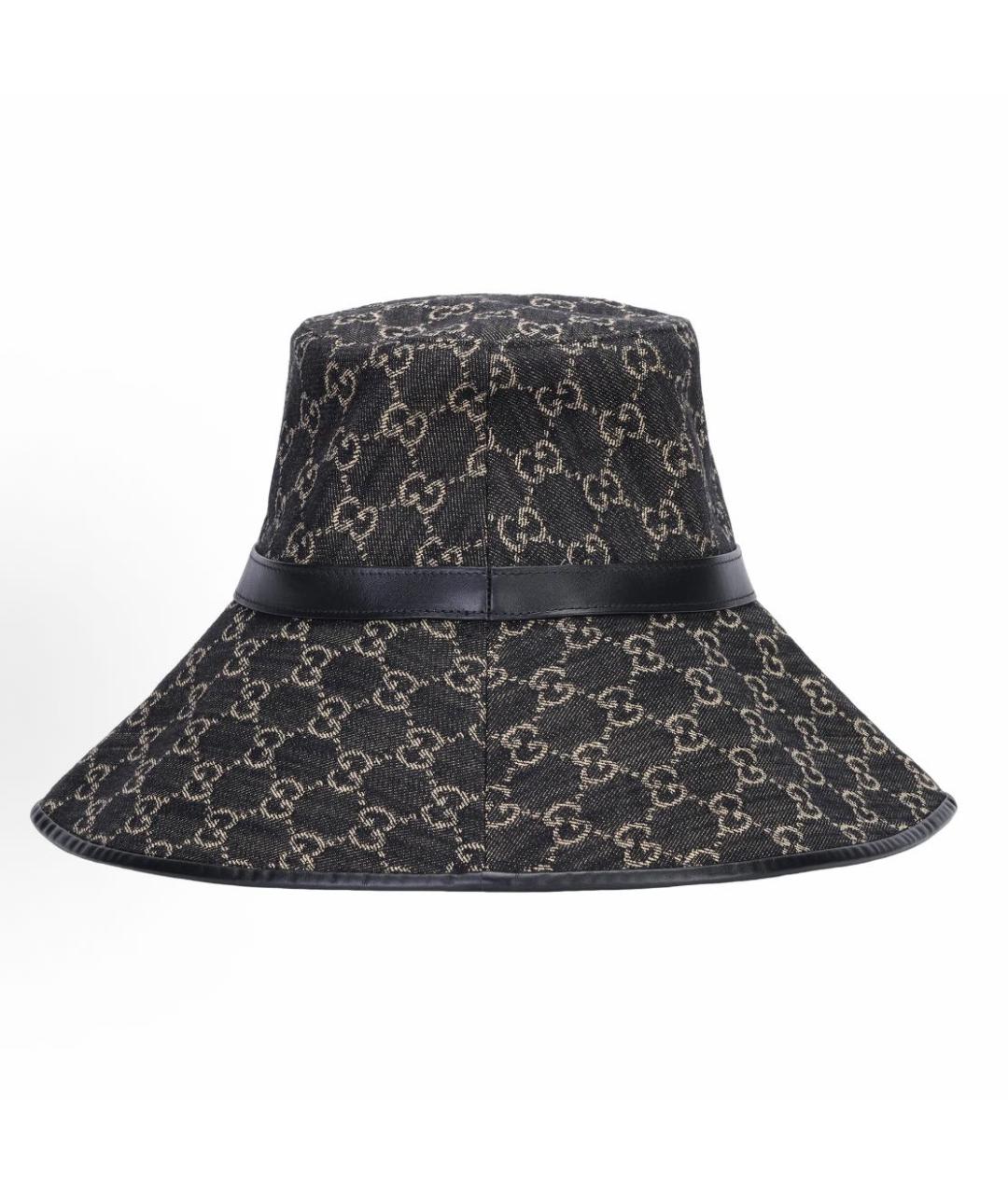 GUCCI Черная панама, фото 3